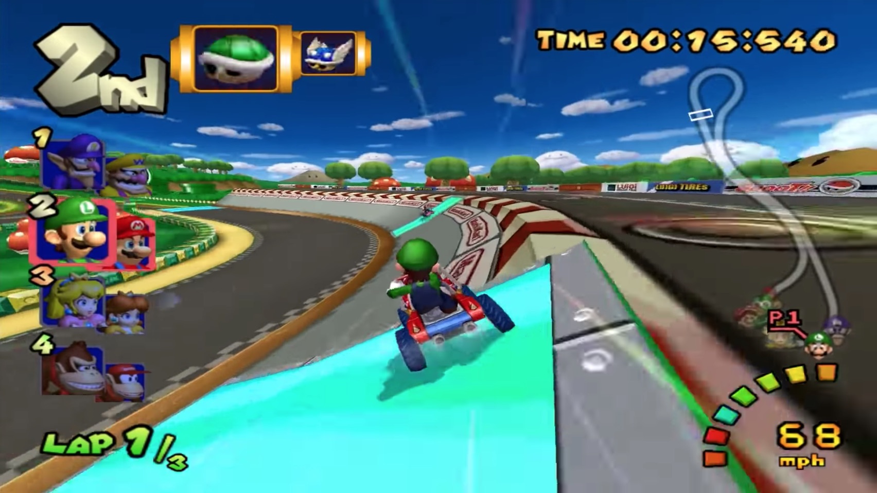 Mario Kart: Double Dash gameplay footage (2003)